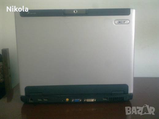 Продавам/Бартер Двуядрен Лаптоп Acer Aspire 5110, DVD-RW, WiFi, Bluetooth и Въртяща се Камера !, снимка 2 - Лаптопи за дома - 40873233
