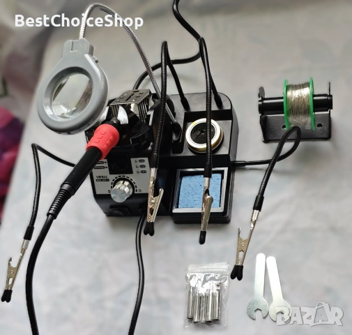 поялна станция YIHUA 926LED-IV EVO 110W - поялник, снимка 4 - Друга електроника - 53659207