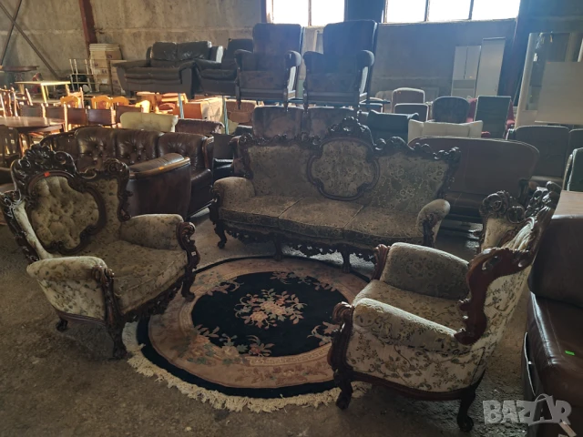 барокова холова гарнитура 3+1+1 внос от Европа