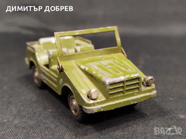 СТАРА РЕТРО МЕТАЛНА КОЛИЧКА ВОЕННА КОЛА DKW MUNGA GAMA, снимка 5 - Колекции - 48799317