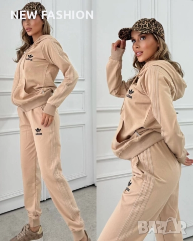 Дамски Памучни Екипи - лого Бродирано ✨ Adidas , снимка 2 - Спортни екипи - 52049045