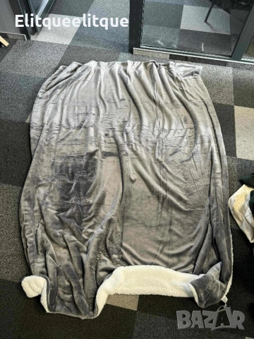 Топло и уютно дори в най-студените вечери – двустранно одеяло тип “Шерпа”