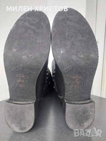 CHARME 2.0 Естествена кожа Made in Italy-40 номер, снимка 9 - Дамски ботуши - 52099592