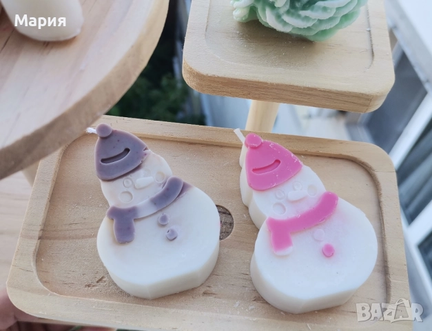 Коледни свещи , снимка 14 - Декорация за дома - 52248328