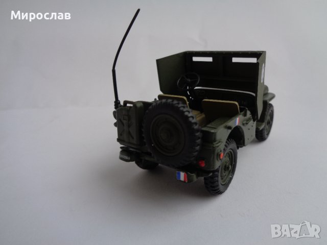  VICTORIA 1/43 JEEP WILLYS ИГРАЧКА КОЛИЧКА ВОЕНЕН МОДЕЛ ДЖИП, снимка 5 - Колекции - 44349883
