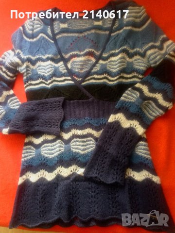 Ажурен пуловер s.Oliver,N:M/L, снимка 4 - Блузи с дълъг ръкав и пуловери - 39791907