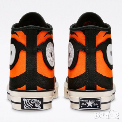 кецове Soulgoods X Converse Chuck 70 Tiger High Tops  номер 42,5, снимка 2 - Кецове - 40867078