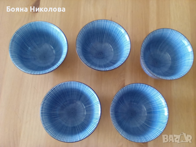 Традиционен китайски комплект за чай - чаши, 5 броя., снимка 3 - Чаши - 36156466