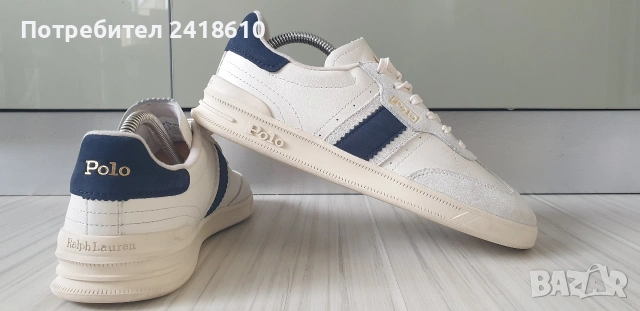POLO Ralph Lauren Leather Sneakers Size 40 - 25.5см НОВО! ОРИГИНАЛ! ЕСТЕСТВЕНА Кожа!, снимка 8 - Кецове - 53468928