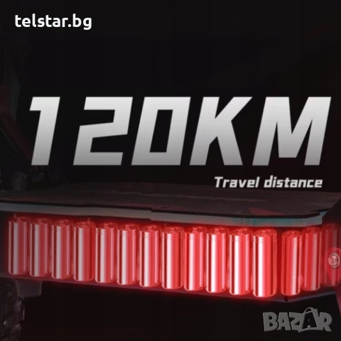Електрическа тротинетка TELSTAR 11+ S-5 Pro 67.2V 38Ah с два двигателя 2x3000W 92 км/ч, снимка 8 - Мотоциклети и мототехника - 52429523
