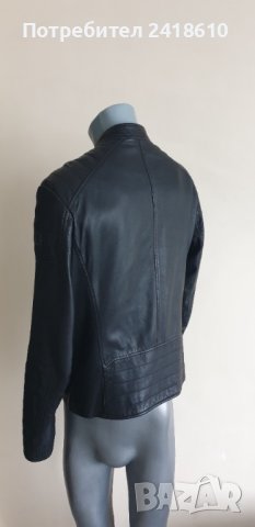 Hugo Boss HUGO Jendricks Leather Jacket Mens Size М ОРИГИНАЛ! Ест. кожа!, снимка 16 - Якета - 42214072