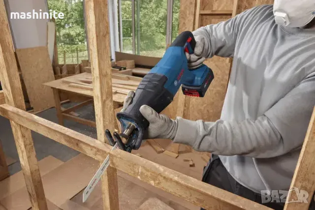 Акумулаторен саблен трион Bosch 18V , GSA18V-280 , 280 mm, снимка 3 - Триони и циркуляри - 55708989