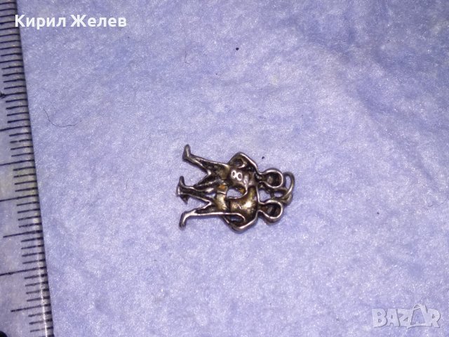 СТАР Сребърен ЗОДИАКАЛЕН АРТ МЕДАЛЬОН ЗОДИЯ БЛИЗНАЦИ СРЕБРО 800 ФИГУРАЛЕН АСТРОЛОГИЧЕН ПЕНДАНТ 25427, снимка 11 - Антикварни и старинни предмети - 39319673