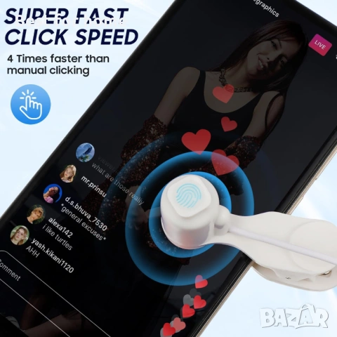 Автоматично докосване на екрана на телефона, симулирано щракане с пръст, снимка 3 - Тъч скрийн за телефони - 53704128