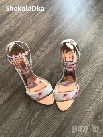 Сандали на висок ток Ted Baker - 37, снимка 4 - Сандали - 46725571