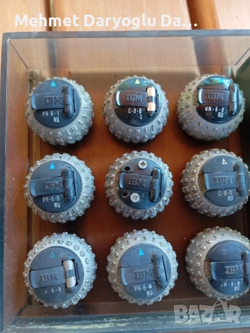 Голф топки за пишеща машина IBM Selectric., снимка 6 - Други машини и части - 51451442