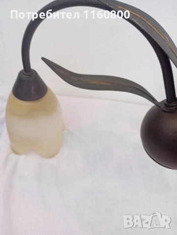 Стар метален полилей, снимка 4 - Полилеи - 50936259