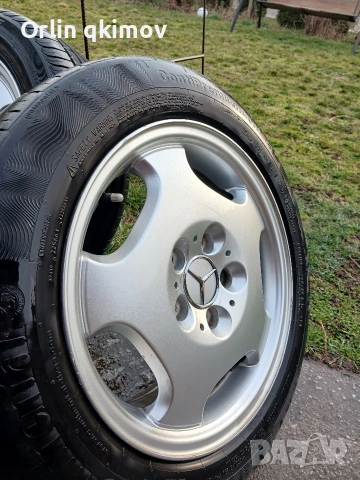 Оригинални джанти за Мерцедес 16 ц, снимка 2 - Гуми и джанти - 53684764
