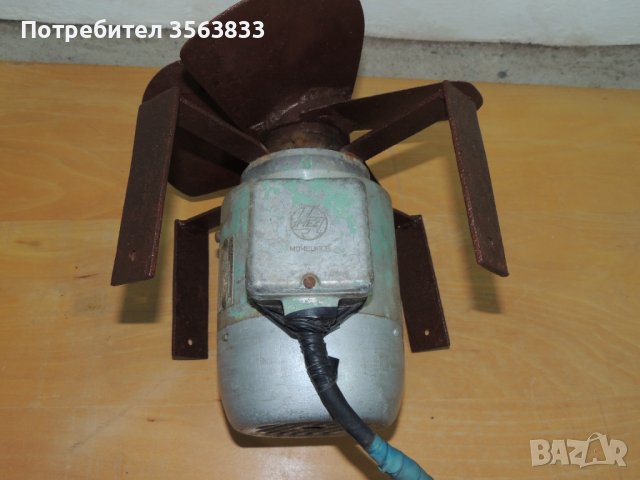 Трифазен вентилатор 0.37 kW, 1380 об/мин, Електродвигател  MEZ 2AP71-4 , снимка 4 - Други машини и части - 42099165