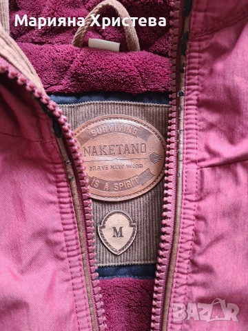 дебело зимно яке NAKETANO , снимка 2 - Якета - 53655501