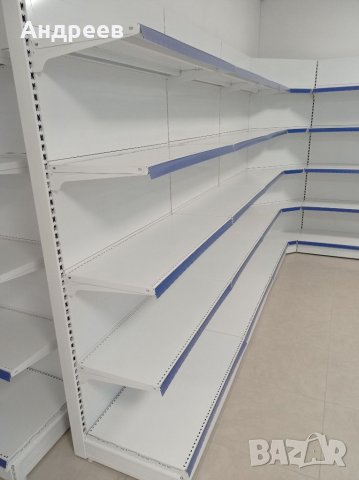 Вътрешен ъглов модул и крайстенни стелажи, снимка 18 - Стелажи и щандове - 35884202