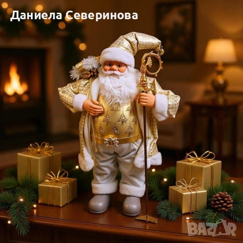 Дядо Коледа 50 см , снимка 2 - Декорация за дома - 52730933
