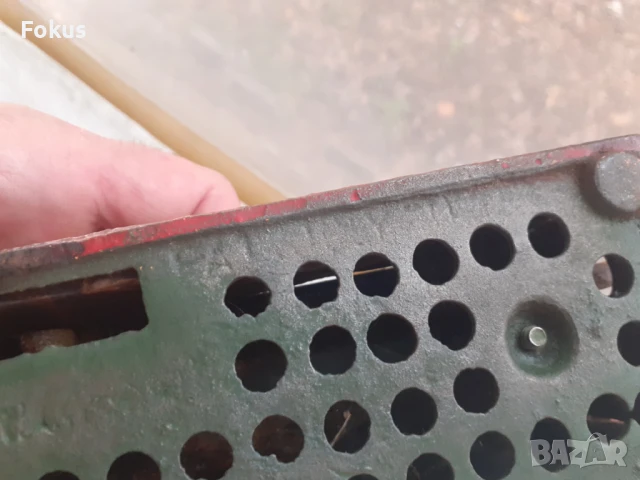 Стара метална играчка чугун с механизъм - работи, снимка 6 - Антикварни и старинни предмети - 51276513