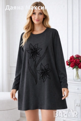 Блузон кашмир 2/3ХЛ 💜 16 лв, снимка 3 - Туники - 52900777