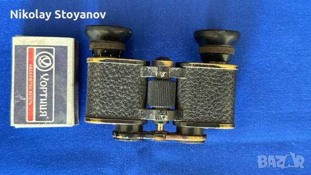 Стар малък бинокъл CARL ZEISS JENA, снимка 4 - Антикварни и старинни предмети - 41492307