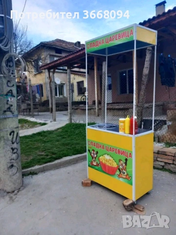 Количка за царевица , снимка 3 - Обзавеждане за заведение - 53038131