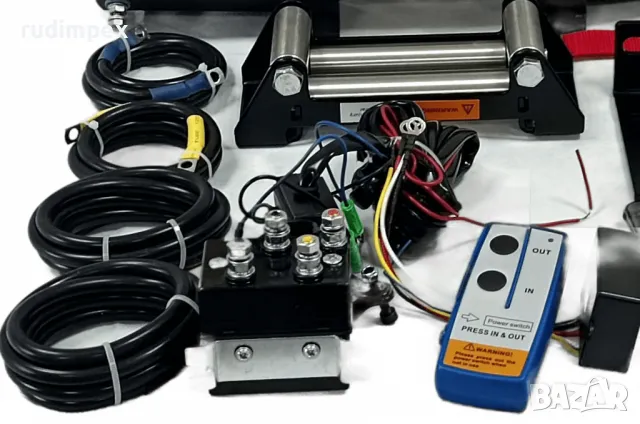 Лебедка 6000 Либри, 12V , електрическа, Titan, снимка 4 - Аксесоари и консумативи - 37990505