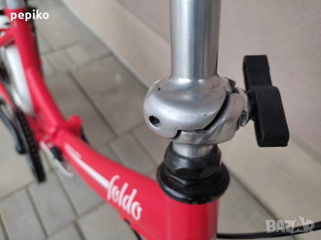 Продавам колела внос от Германия двойно сгъваем велосипед CHRISSON 20 цола, снимка 16 - Велосипеди - 35907456