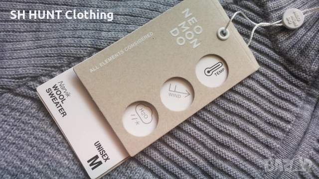 NEO MON DO Narvik Wool Sweater 100% Wool размер M пуловер 100% Вълна - 1623, снимка 6 - Екипировка - 52725949