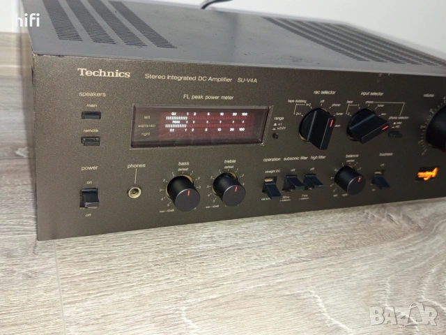 Стерео усилвател Technics SU-V4A, снимка 2 - Ресийвъри, усилватели, смесителни пултове - 53012580