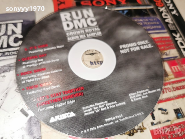 RUN DMC-ORIGINAL CD 0203261835, снимка 2 - CD дискове - 53684398