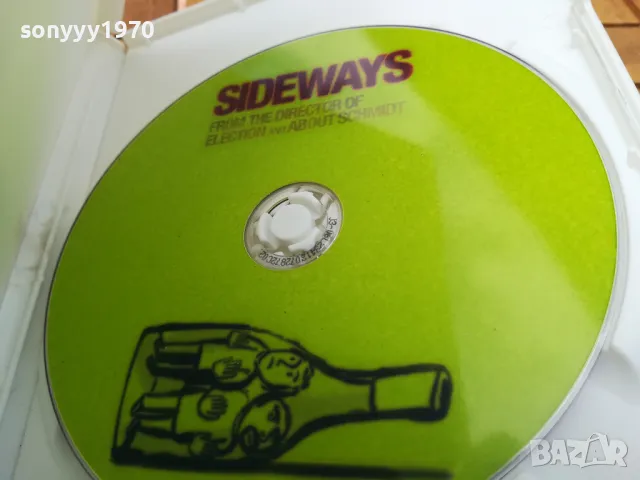 SIDEWAYS-DVD 0705251809, снимка 4 - DVD филми - 50194520