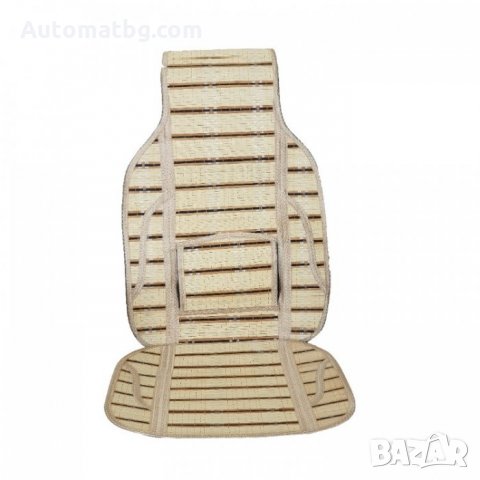 Универсална подложка за седалка Automat, Подложка от бамбук, 120 х 45см, 2бр