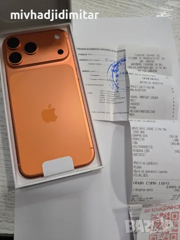***ЧИСТО НОВ*** iPhone 17 Pro Mаx 256GB- 24м Гаранция!
