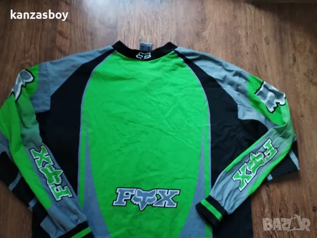 fox racing rs jersey - страхотно крос джърси КАТО НОВО ХЛ, снимка 10 - Спортни дрехи, екипи - 48998050