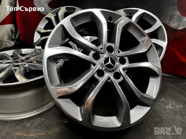 Оригинални алуминиеви джанти за Мерцедес (Mercedes), 17 цола, 5х112