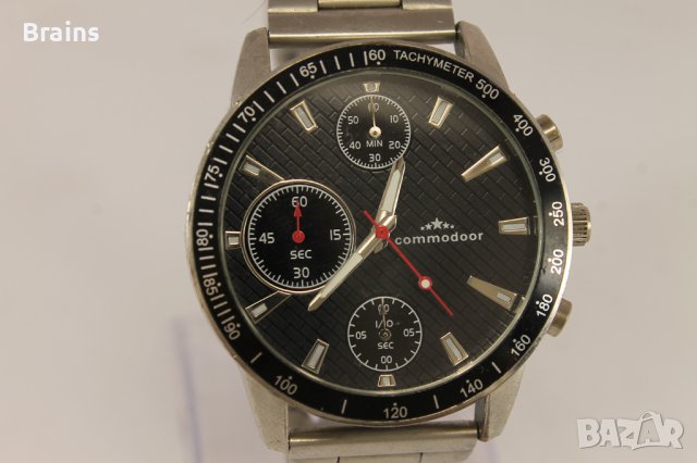 COMMODOOR Chronograph Мъжки Кварцов Часовник, снимка 4 - Мъжки - 40830475