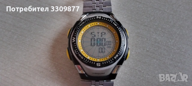 Електронен часовник с дигитален компас, снимка 8 - Мъжки - 53224679
