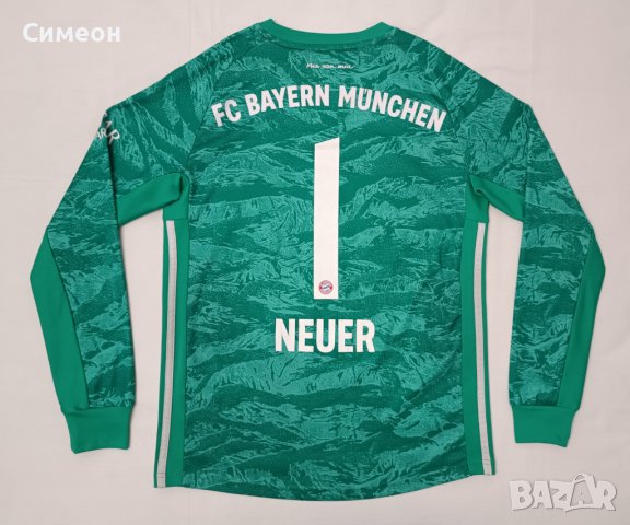 Adidas Bayern Munchen #1 Neuer Jersey оригинална блуза ръст 158-170см, снимка 5 - Детски Блузи и туники - 41794431