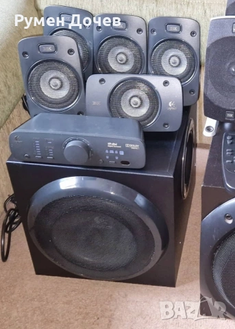 домашно кино аудио система logitech z906