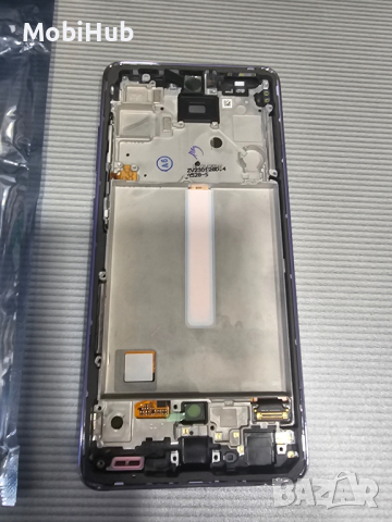 Оригинален дисплей с рамка за Samsung A52, снимка 4 - Резервни части за телефони - 44780497