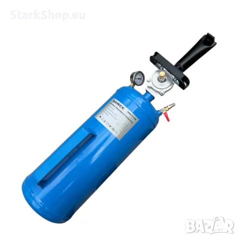 Бутилка за шоково помпане на гуми HAWEK HW-1138 9 литра, снимка 3 - Аксесоари и консумативи - 50127713