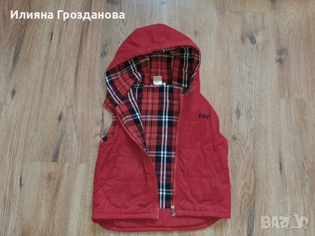 2 зимни якета и елек за 35лв, 110-122/Terranova, Zara/ , снимка 2 - Детски якета и елеци - 42087188