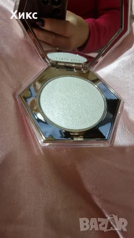 Хайлайтър за лице и тяло. Fenty Beauty By Rihanna Diamond Bomb All-Over Veil, снимка 9 - Декоративна козметика - 48420234