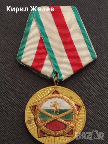 Стар медал 25г. БЪЛГАРСКА НАРОДНА АРМИЯ рядък за КОЛЕКЦИЯ ДЕКОРАЦИЯ с емайл 17447