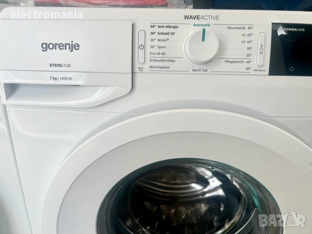 пералня Gorenje WaveActive WE743P 7кг, снимка 4 - Перални - 53183576